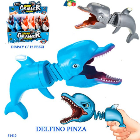 INGROSSO GIOCATTOLI DELFINO PINZA ASS IN DBX 8057438026623 GIOCHI E GIOCATTOLI GIOCHI DA EDICOLA