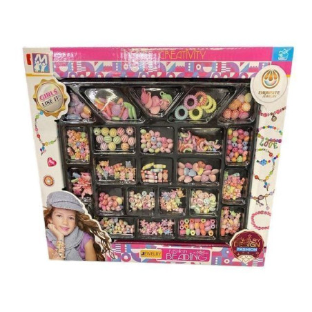 INGROSSO GIOCATTOLI CREA I TUOI GIOELLI 8033866463667 GIOCHI E GIOCATTOLI BRACCIALETTI COLLANE PER BAMBINE