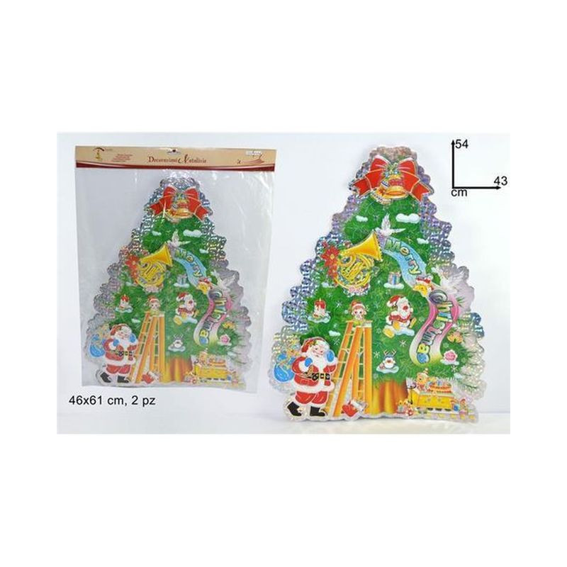 ALBERO NATALE IN CARTONCINO 2PZ 54X43CM EAN 8033113119682 INGROSSO ARTICOLI DECORAZIONI NATALIZIE ALBERO NATALE IN CARTONCINO 2PZ 54X43CM EAN 8033113119682 INGROSSO ARTICOLI DECORAZIONI NATALIZIE