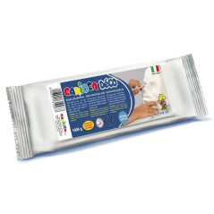 INGROSSO GIOCATTOLI CARIOCA DECO BIANCO 1000GR PASTA DA MOD. 8003511319977 ARTICOLI PER SCUOLA DAS PER MODELLARE ARTICOLI PER SC