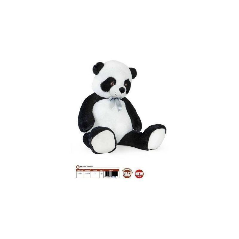 PANDA 130CM C/FIOCCO EAN 8009549252453 INGROSSO PELUCHE MORBIDOSI PANDA 130CM C/FIOCCO EAN 8009549252453 INGROSSO PELUCHE MORBIDOSI