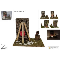 INGROSSO ARTICOLI DI NATALE FOCOLARI PRESEPE 4ASS 8033113042911 PRESEPE E ACCESSORI ACCESSORI PER IL PRESEPE