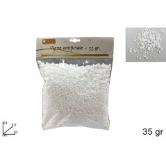 INGROSSO ARTICOLI DI NATALE BUSTA NEVE PICCOLA 35GR 22X6