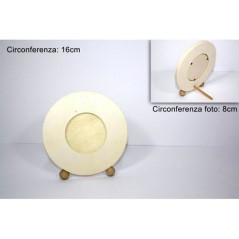 INGROSSO CASALINGHI CORNICE TONDA DECOUPAGE D.16 8034048106587 ARTICOLI PER LA CASA CORNICI FOTO