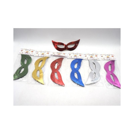 INGROSSO CARNEVALE SET 10/PCS MASCHERA OPACA COLORI ASS.TI 8021029370129 ARTICOLI DI CARNEVALE MASCHERE DI CARNEVALE
