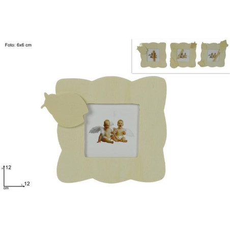 INGROSSO CASALINGHI PORTAFOTO LEGNO DECOUPAGE 3ASS 8034048368312 ARTICOLI PER LA CASA CORNICI FOTO
