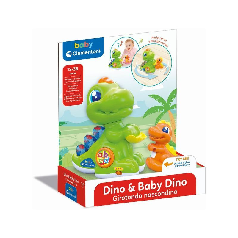 DINO & BABY DINO 17953 EAN 8005125179534 INGROSSO BABY CLEMENTONI