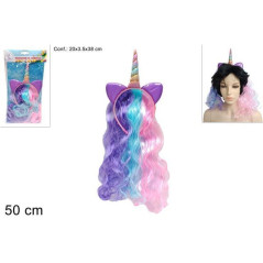 INGROSSO CARNEVALE CERCHIETTO UNICORNO 8053482322674 ARTICOLI DI CARNEVALE CAPPELLI E CERCHIETTI DI CARNEVALE