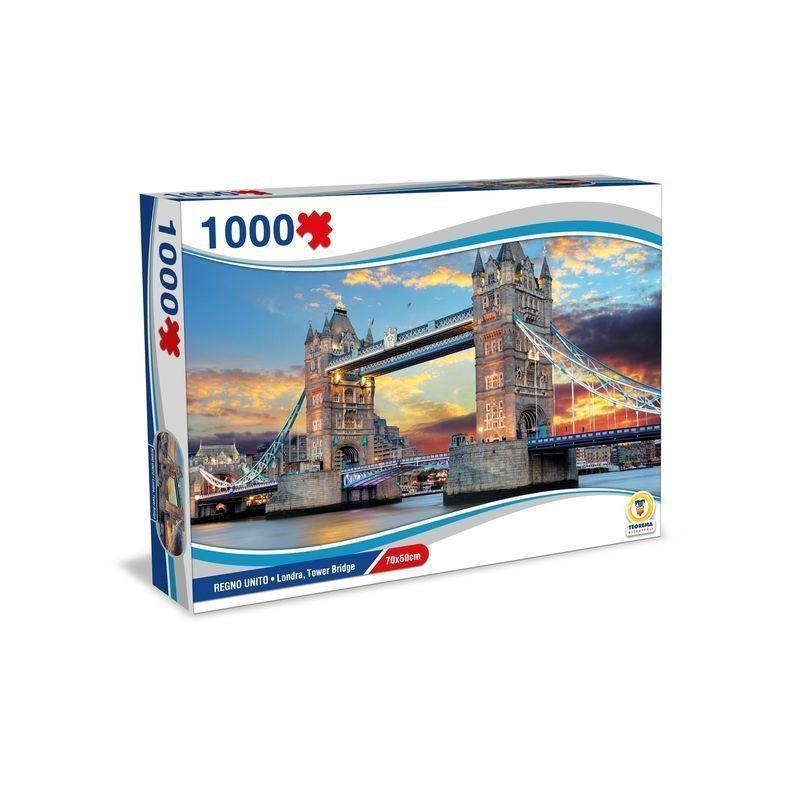 PUZZLE REGNO UNITO LONDRA TOWER BRIDGE EAN 8017967670247 INGROSSO PUZZLE CLASSICI
