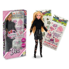 INGROSSO GIOCATTOLI BAMBOLA DEA TATUAGGI 31CM 8017967688303 BAMBOLE E ACCESSORI BAMBOLE ECONOMICHE