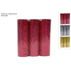 INGROSSO CARNEVALE STELLE FILANTI LAM. 3COL. 18R. 3PZ (100) 8053482317557 ARTICOLI DI CARNEVALE CORIANDOLI E STELLE FILANTI