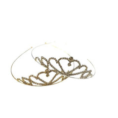 INGROSSO CARNEVALE CORONA STRASS PIC 6823102011293 ARTICOLI DI CARNEVALE CAPPELLI E CERCHIETTI DI CARNEVALE