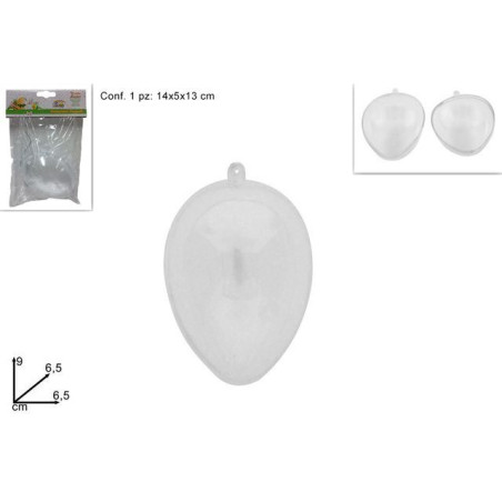 INGROSSO ARTICOLI PASQUALI UOVO PLASTICA CM.9 8033113237300 ARTICOLI DI PASQUA ARTICOLI PER CONFEZIONI PASQUALI