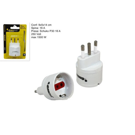 INGROSSO CASALINGHI SPINA ADATTATORE GRANDE BLISTER 8027501496141 FERRAMENTA E IDRAULICA SPINE E CIABATTE