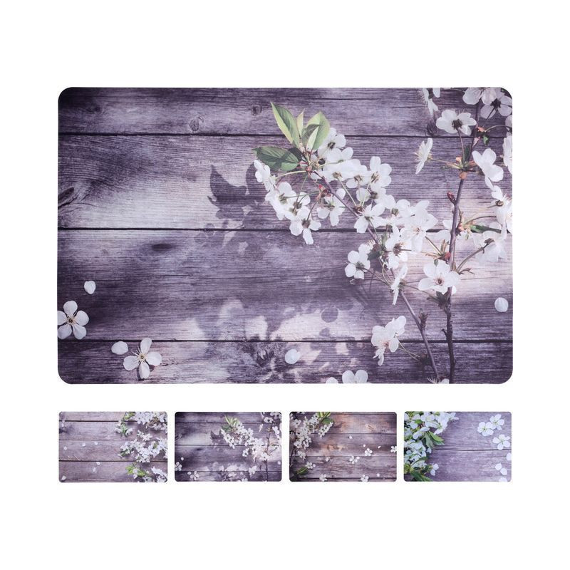 TOVAGLIETTA AMERICANA PP CM43X28 FIORI EAN 8720573608510 INGROSSO TOVAGLIE DA TAVOLA