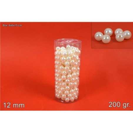 INGROSSO BOMBONIERE PERLE 12MM 200GR COL PERLA 3A200G12F/PE2 8033113710063 ARTICOLI PER BOMBONIERE RETINE E OGGETTISTA PER CONFE