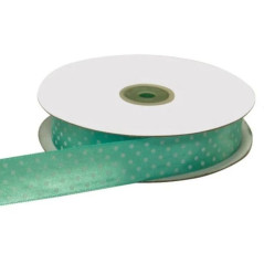 INGROSSO BOMBONIERE NASTRO DOPPIO RASO POIS TIFF. 10MM 50MT 8057094415441 ARTICOLI PER BOMBONIERE NASTRI E CONTENITORI PER BOMBO