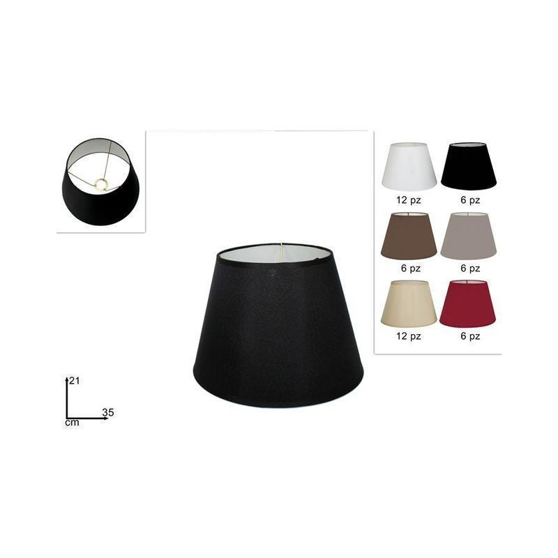PARALUME TESSUTO 35CM 6COL EAN 8034048224380 INGROSSO LAMPADE