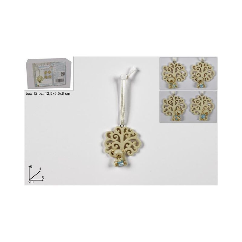 APPENDINO ALBERO DELLA VITA C/ORSET. CEL EAN 8034048532102 INGROSSO BOMBONIERE