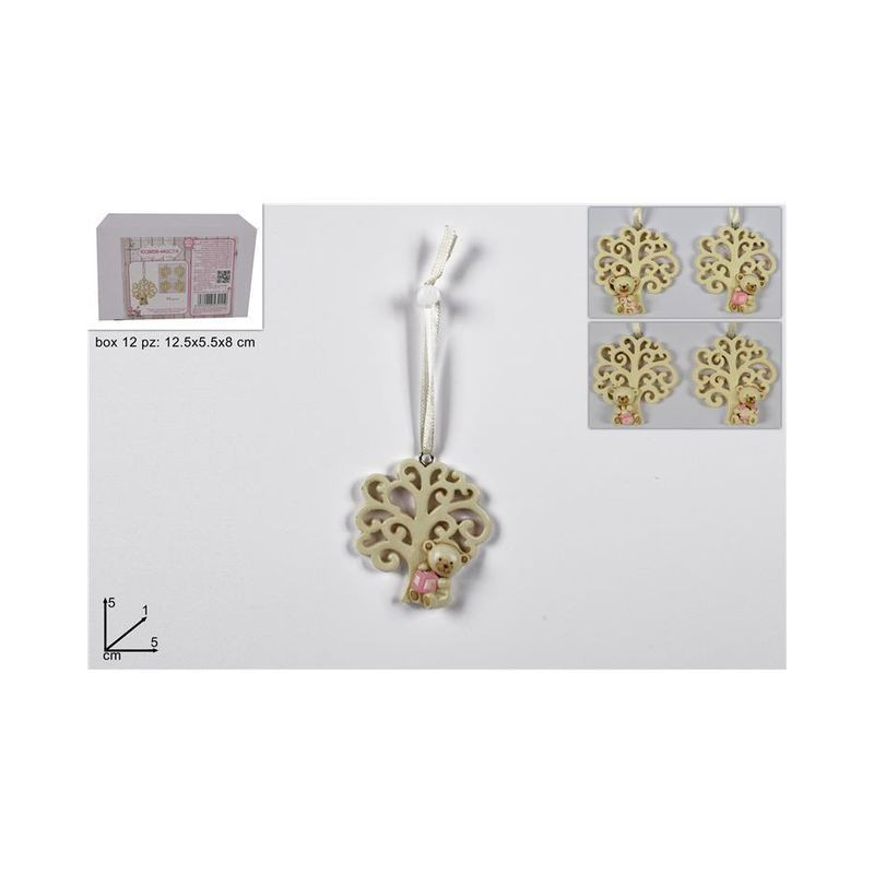 APPENDINO ALBERO DELLA VITA C/ORSET. ROS EAN 8034048532119 INGROSSO BOMBONIERE