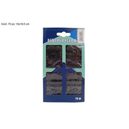 INGROSSO CASALINGHI AGHI PER CUCITO 70 PZ 8034048654798 TESSUTO E ACCESSORI FILATO