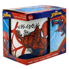 INGROSSO TAZZA CERAMICA 325ML IN BOX SPIDERMAN 8412497881246 TAZZE PER BIMBI TAZZE
