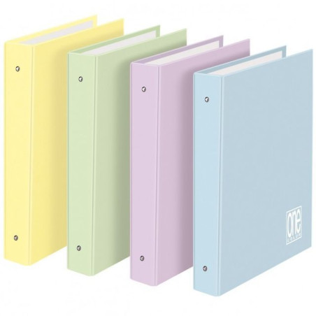 INGROSSO CARTOLERIA COPERTINA ANELLI A4 26X32 ONE COLOR 8007758171916 RACCOGLITORI RICAMBI BUSTE TRASPARENTI COPERTINE AD ANELLI