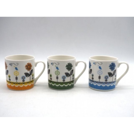 INGROSSO CASALINGHI TAZZA C/DISEGNI H.8 DIAM.7.5CM. ASS. 8021029355072 ACCESSORI CUCINA TAZZE
