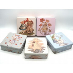 INGROSSO CASALINGHI SCATOLA LATTA QUADR. H.5.8X17X17CM ASS 8021029359964 ARTICOLI PER LA CASA OGGETTISTICA VARIA