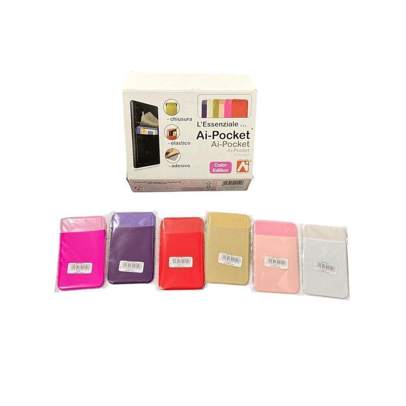 AI-POCKET COLOR (24) EAN 8015915001518 INGROSSO PORTA DOCUMENTI TASCABILI