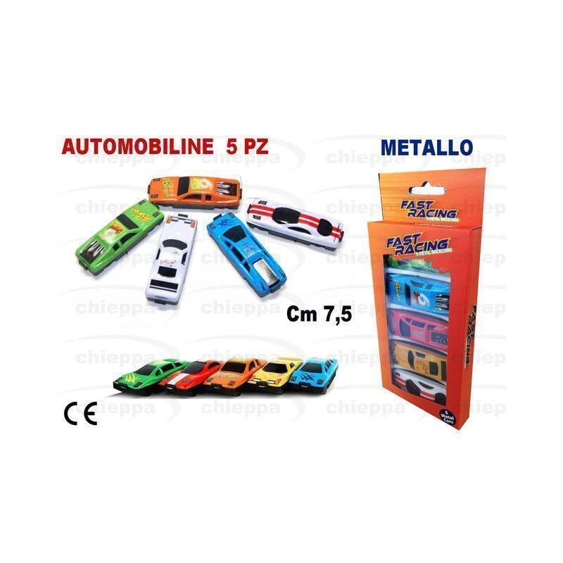AUTOMOBILE 5PZ ASS EAN 8721037101448 INGROSSO MODELLINI AUTO