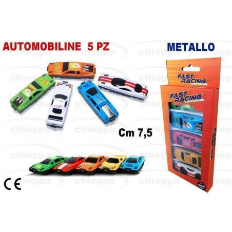 AUTOMOBILE 5PZ ASS EAN 8721037101448 INGROSSO MODELLINI AUTO
