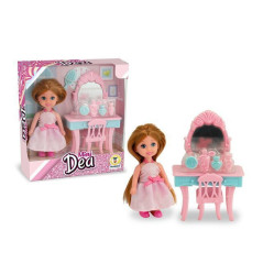 INGROSSO BAMBOLINA CON SPECCHIERA - MINI DEA 8017967804444 BAMBOLE E ACCESSORI BAMBOLE ECONOMICHE