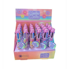 INGROSSO PENNA A 6 COLORI MOFUMOFU 8058263227926 PENNE REFIL MARCATORI EVIDENZIATORI PENNA REGALO