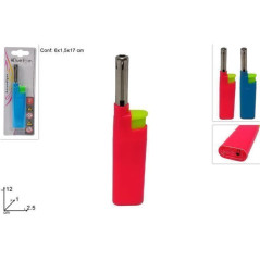 INGROSSO ARTICOLI TABACCHERIA ACCENDIGAS IN BLISTER COL. ASS 8034048614099 ARTICOLI PER TABACCHERIE ACCENDIGAS