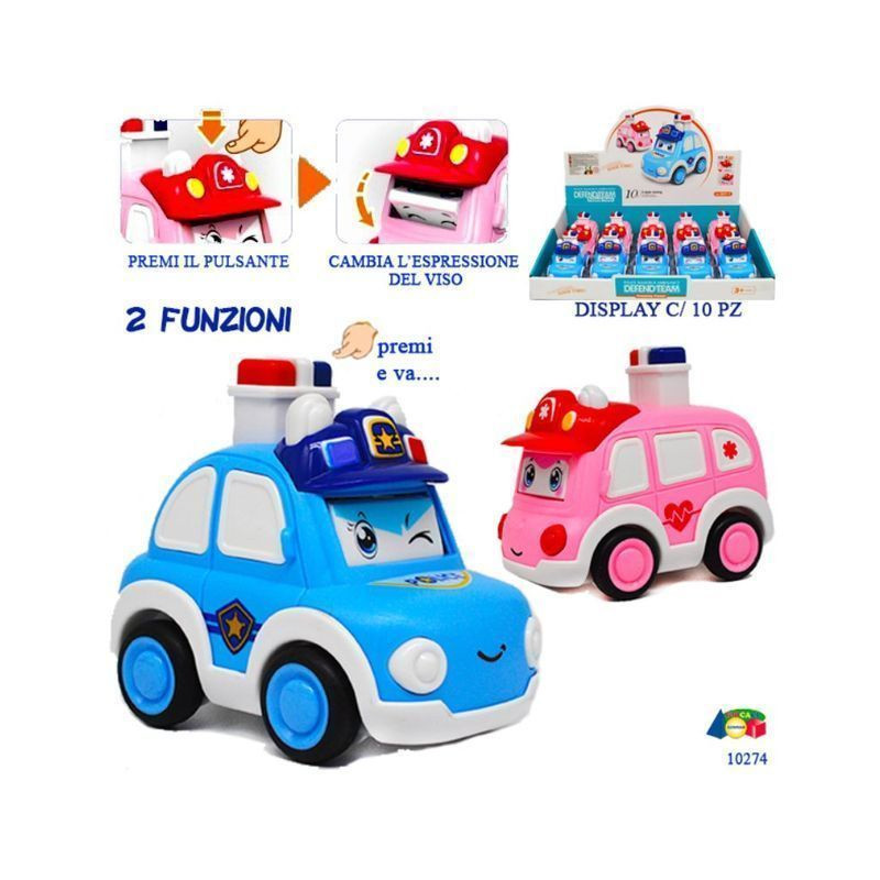MEZZO POLIZIA / POMPIERI PREMI E VA EAN 8034094800699 INGROSSO GIOCHI DA EDICOLA