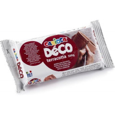 INGROSSO GIOCATTOLI CARIOCA DECO TERRACOTTA 500GR PASTA MODE 8003511309961 ARTICOLI PER SCUOLA DAS PER MODELLARE