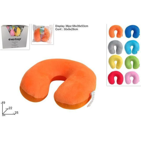INGROSSO CASALINGHI CUSCINO COLLO BIMBI DA VIAGGIO COLORATO 8034048355497 ARTICOLI PER LA CASA OGGETTISTICA VARIA