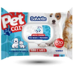 INGROSSO CASALINGHI SALVIETTE PET 100PZ CON POP UP 8059174598365 ARTICOLI PER CANI GATTI ARTICOLI PER ANIMALI