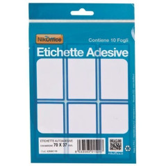 INGROSSO CARTOLERIA BUSTINE ETICHETTE 10FOGLI 56X26 8033593015016 ARTICOLI DI CANCELLERIA ETICHETTE LABEL POSTIT