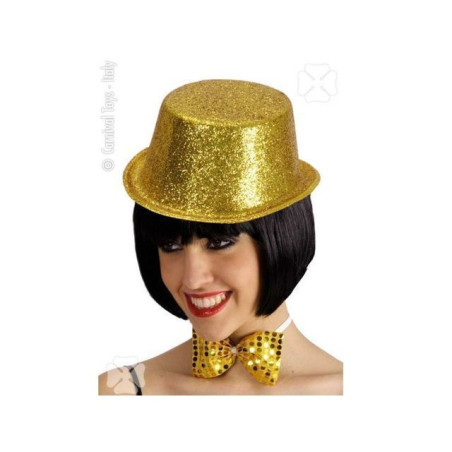 INGROSSO FESTA E PARTY CILINDRO C/GLITTER ORO IN PLASTICA 8004761055066 ARTICOLI PER FESTE CAPPELLI E CERCHIETTI PER PARTY