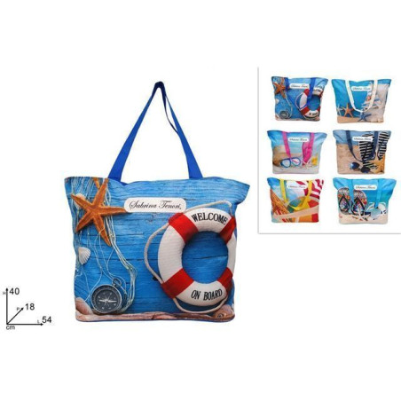 INGROSSO ARTICOLI MARE BORSA MARE FANT. MARINA 6 ASS 8034048669198 ARTICOLI PER LA SPIAGGIA BORSE MARE