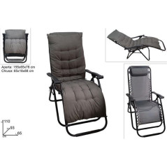 INGROSSO ARTICOLI MARE SEDIA POLTRONA SDRAIO GRAV.ZERO GRIGIO C 8034048670606 ARTICOLI PER LA SPIAGGIA SDRAIO E LETTINI MARE