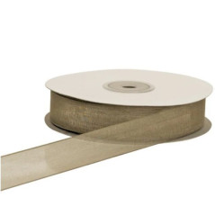 INGROSSO BOMBONIERE NASTRO ORGANZA 10mm 50mt FANGO 8051070141157 ARTICOLI PER BOMBONIERE NASTRI E CONTENITORI PER BOMBONIERE