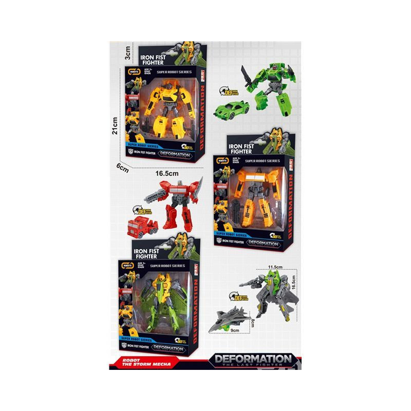 ROBOT TRASFORMABILE DEFORMATION 3ASS. EAN 8021029969156 INGROSSO ROBOT GIOCATTOLO