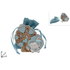 INGROSSO BOMBONIERE SACCHETTO ALBERO VITA RIC. BATTES. BIMBO 8034048626825 ARTICOLI PER BOMBONIERE BOMBONIERE