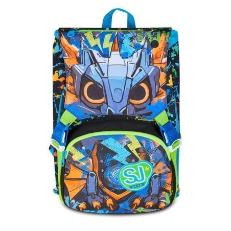 INGROSSO CARTOLERIA ZAINO SDOPP. BIG SJ GANG LED LOOK 8055714217628 BORSE E ZAINI SCUOLA ZAINI SCUOLA