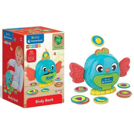 INGROSSO GIOCATTOLI BIRD COINS BOX (INT) -WEST 17494 8005125174942 GIOCHI CLEMENTONI BABY CLEMENTONI