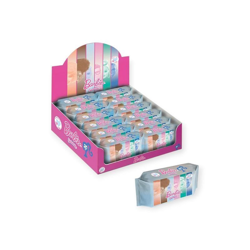 SALVIETTE BARBIE 20PZ MIELE&CAMOMILLA EAN 8058951022246 INGROSSO DETERGENTI E SALVIETTE