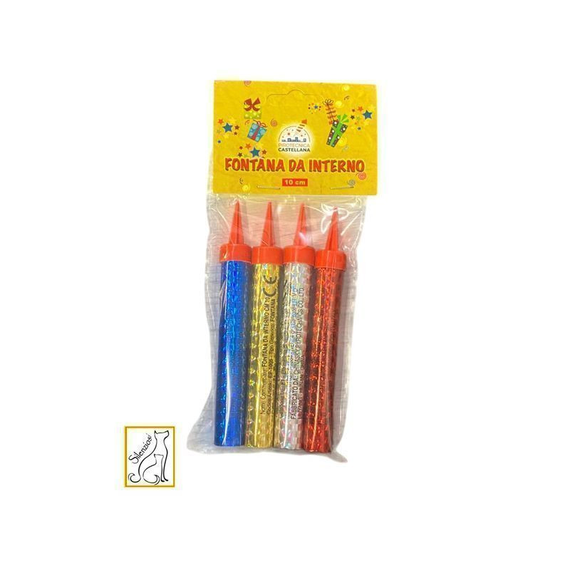 FONTANA DA INTER 3 COLORI 10CM 4PZC.20/1 EAN 8023993862334 INGROSSO FONTANE ECONOMICHE FUOCHI D'ARTIFICIO